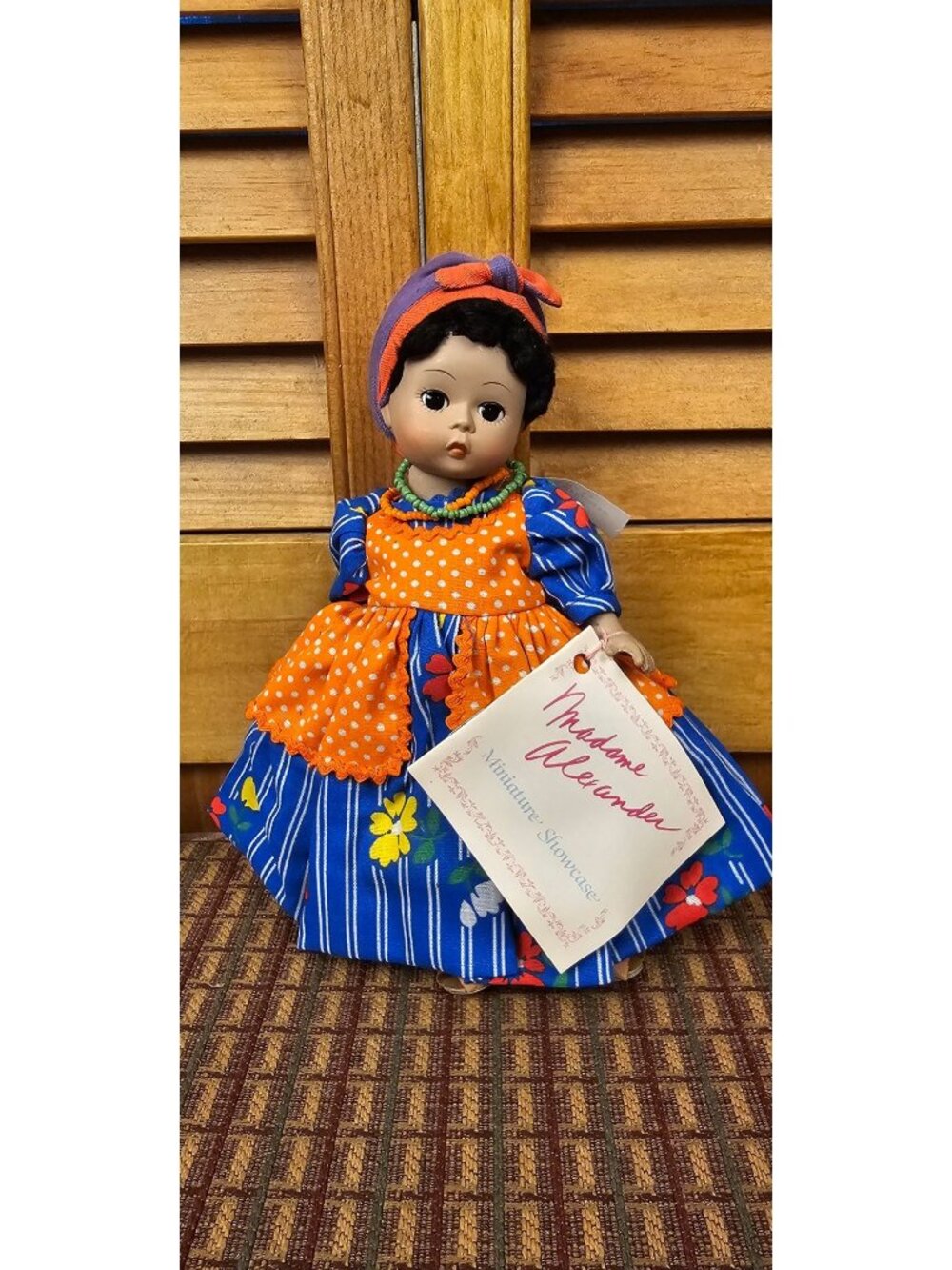Madame Alexander Jamaica Doll 8" Miniature Showcase Series In Traditional Dress